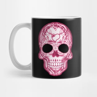 Pink Sugar Skull Mug